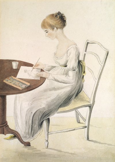 Fanny Austen-Knight (1793-1882) von Cassandra Austen